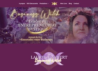 Laurie Audibert, Coach holistique & Business Witch