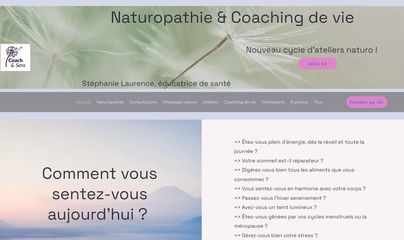 Stéphanie Laurence - Coach et Sens