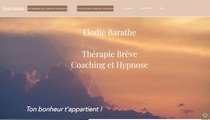 Elodie Barathe | Thérapie Brève - Hypnose