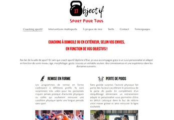 Objectif Sport Pour Tous 17 Coach sportif Royan