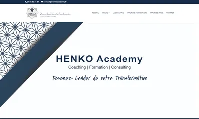 Henko Academy - Coaching - Formation - Consulting 