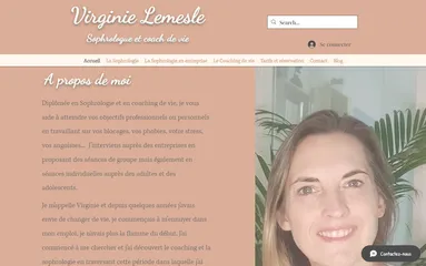 Virginie Lemesle Sophrologue et coach de vie