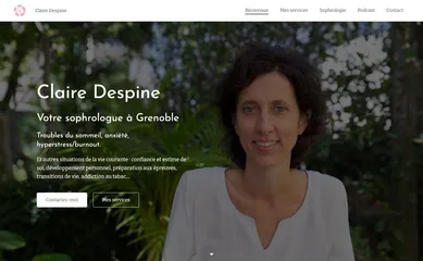 Claire Despine, sophrologue à Grenoble