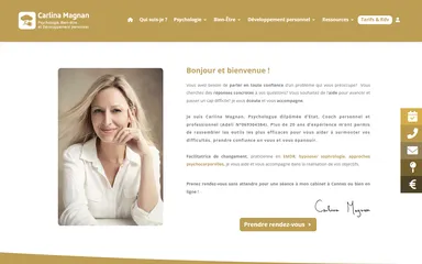 Carlina Magnan Votre Psychologue et Coach à Cannes et en ligne