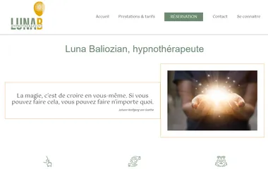 Luna Baliozian - Hypnothérapeute