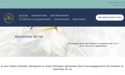 Carène Gironde Coach holistique & Thérapeute