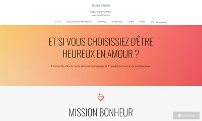 Mission Bonheur - Coaching en Amour